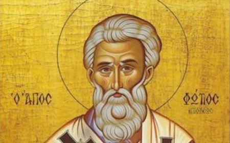 На 6 февруари Православната църква почита Свети Фотий