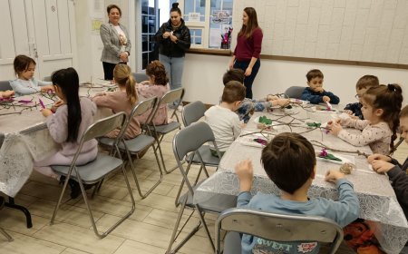 Детска творческа работилница в Художествената галерия в Балчик