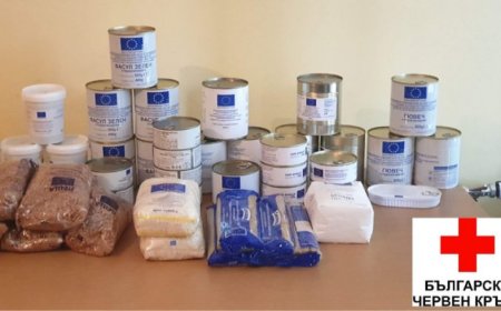 БЧК започва раздаването на хранителни продукти на уязвими български граждани