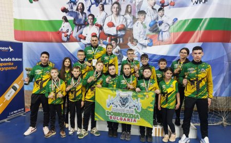 Карате клуб „Добруджа“ с впечатляващо представяне на държавното първенство в Благоевград