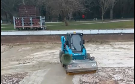 Започнало е почистването на езерото