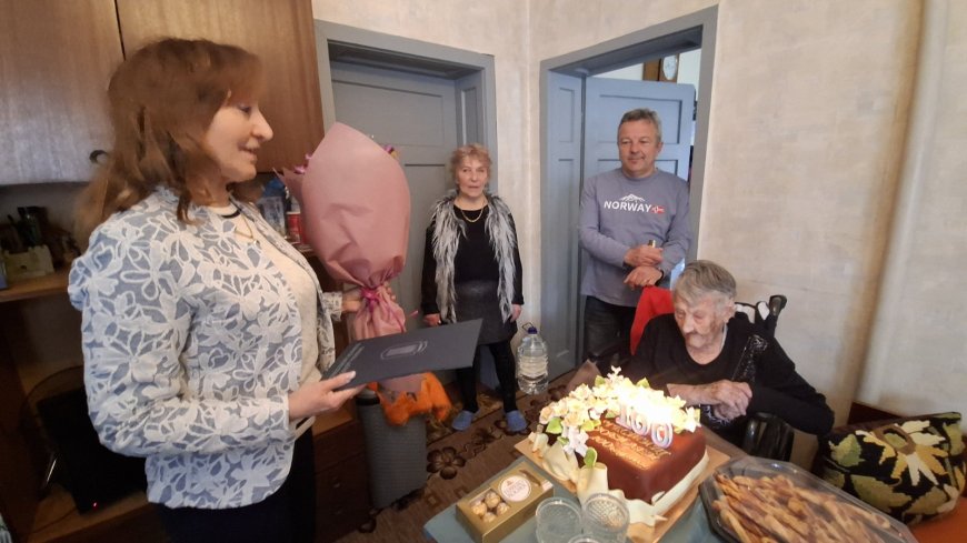 Димитричка Кралева от Добрич празнува своя 100-годишен юбилей