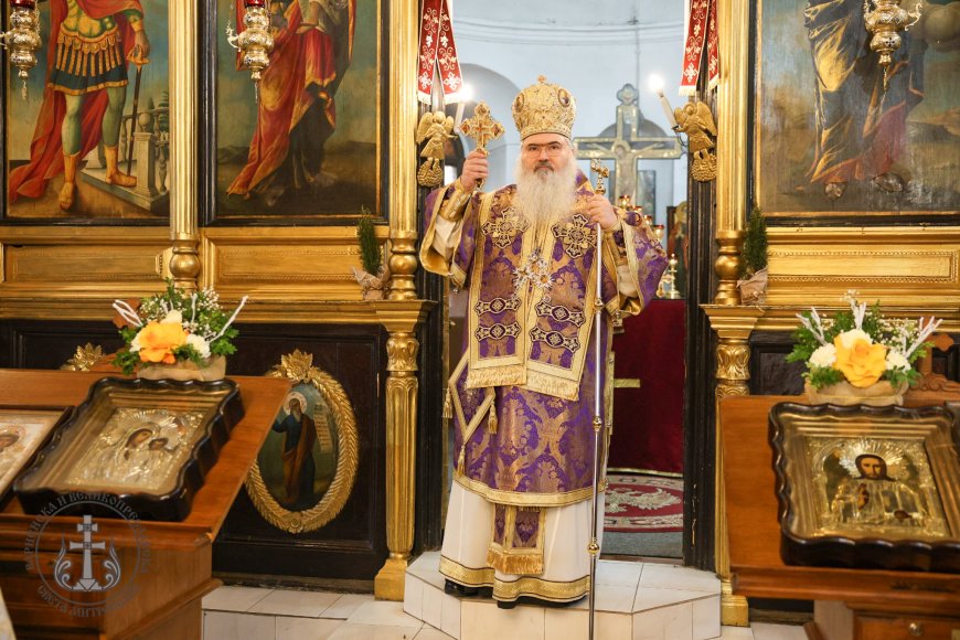 Митрополит Йоан отслужи светата Литургия на 4 Неделя на Великия пост – Преп. Йоан Лествичник в Добрич