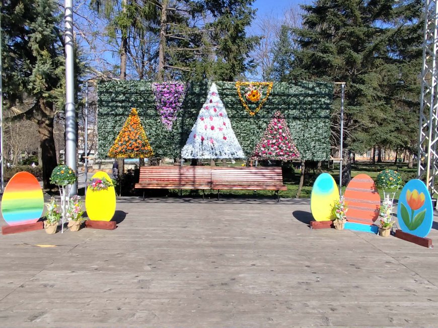 Тервел с великденска премяна