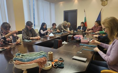 Творческа работилница по макраме в Шабла