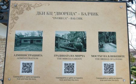 Сканирай и чуй историята на Двореца – пилотен аудио гид с QR кодове