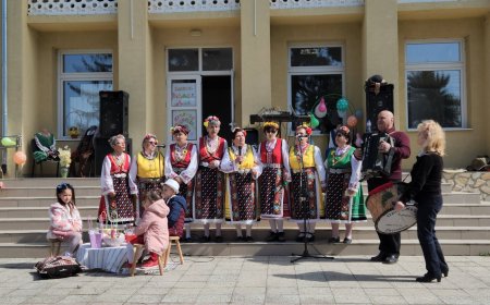 Великденско тържество в село Телериг