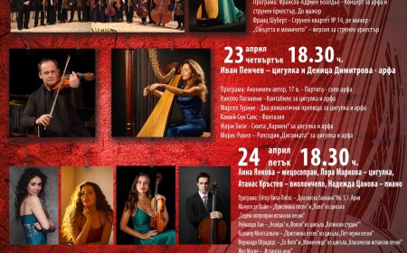 Седмицата на камерната музика започва в Добрич на 22 април