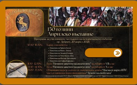 Училища от Добрич ще отбележат 150 години Априлско въстание