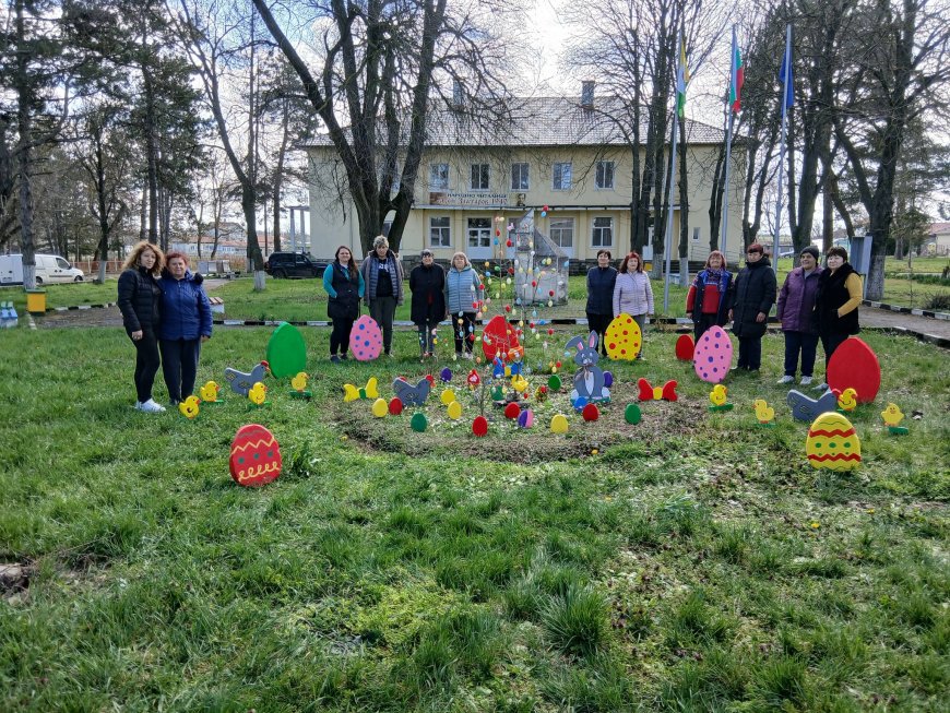 В село Стефан Караджа подготвиха Великденска украса