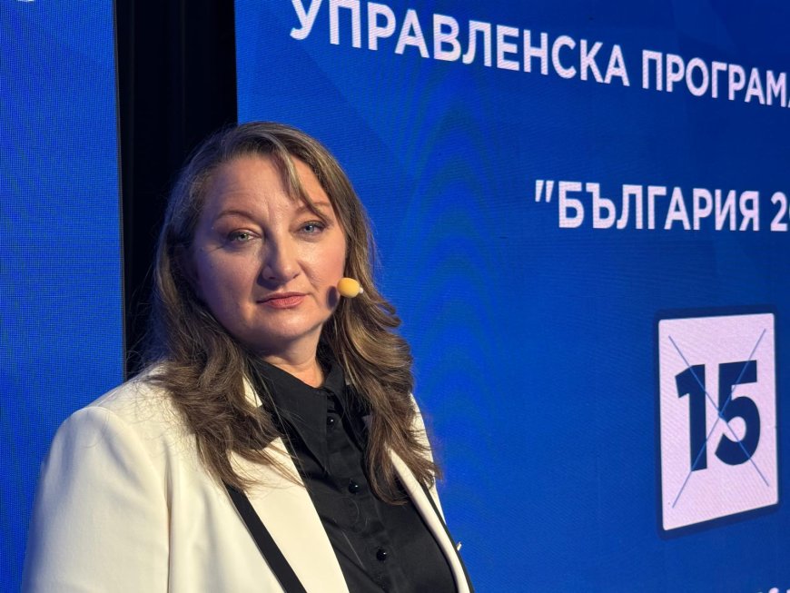 Деница Сачева: Само ГЕРБ-СДС имаме реална програма, предлагаме 8 мерки за социалната политика