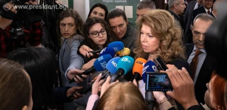 Президентът Йотова: Очаквам смели и бързи решения от новия парламент