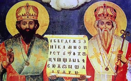 11 май – Ден на Светите равноапостоли и просветители Кирил и Методий