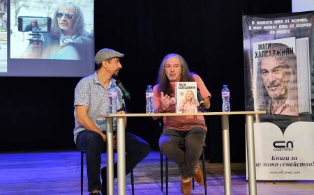 Магърдич Халваджиян представи книгата си „Без реклами“  в Генерал Тошево