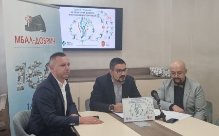 Близо 1000 деца на възраст между 9 и 12 години са изследвани в рамките на кампанията  „Здрав гръбнак за децата на Добрич”