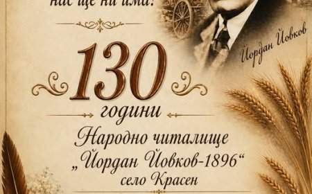 Читалището в с. Красен празнува на 21 май