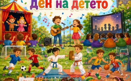 Много забавления за децата на Добрич на 1 юни