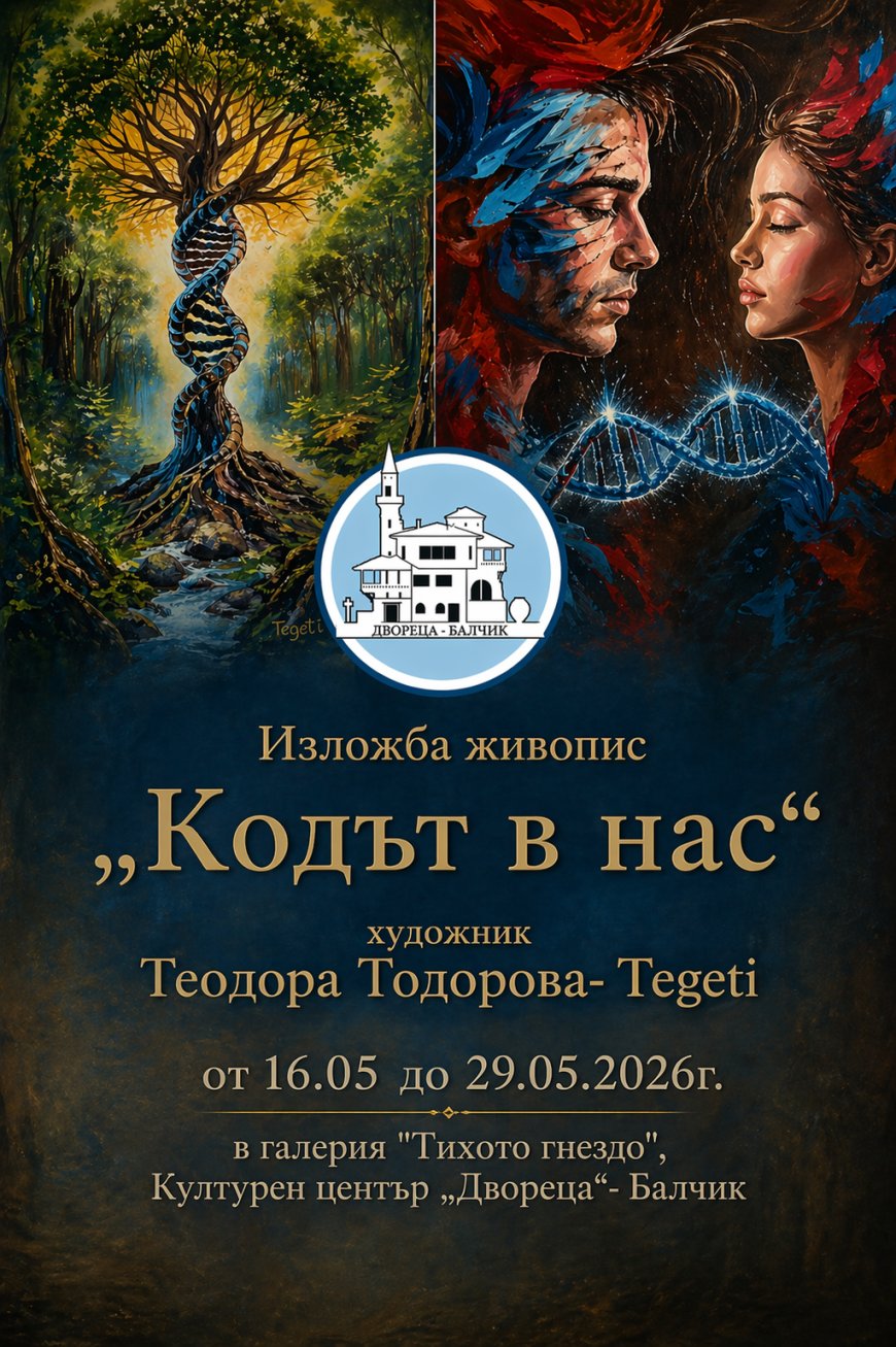 Теодора Тодорова- Tegeti с изложба в Двореца в Балчик