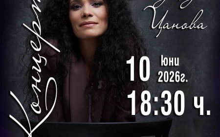 Концерт на БКО-Добрич и пианстката Надежда Цанова в Добрич