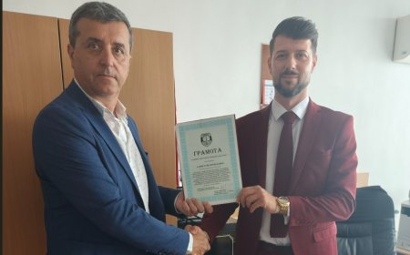 Прокурор Даниел Илиев от РП-Добрич с отличие и от в.и. ф. главен прокурор