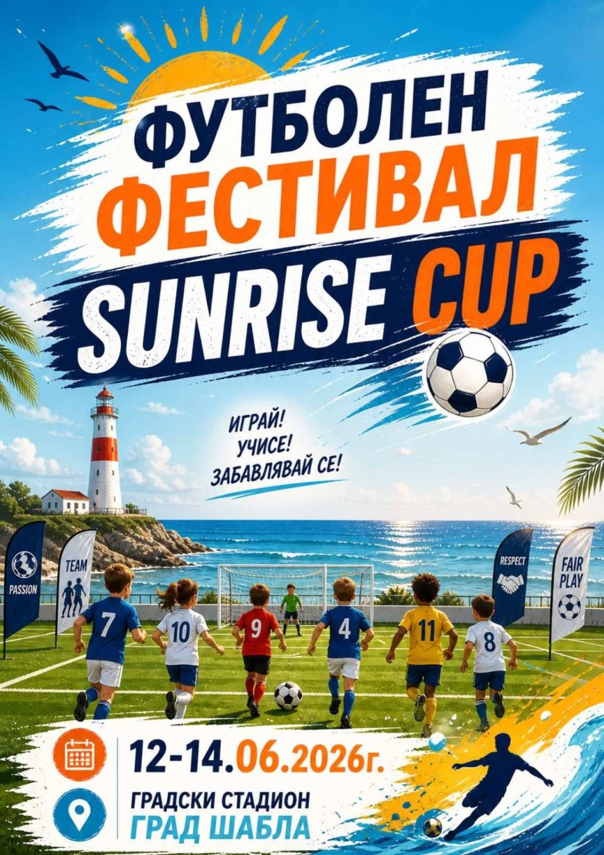 В Шабла започна SUNRISE CUP 2026