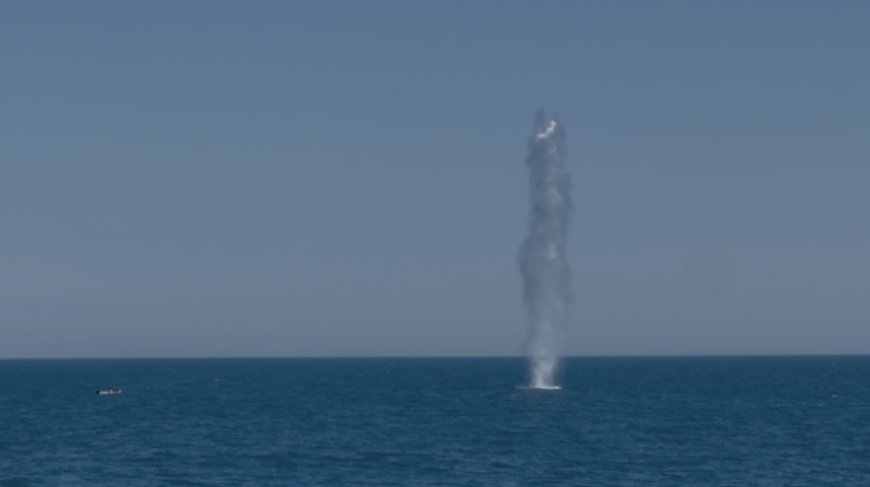 Унищожиха дрейфащ дрон в морето източно от Кранево