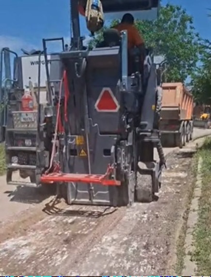 Започна асфалтирането на улиците в квартал „Рилци“