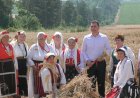 С ритуал и благословия беше даден старт на жътвената кампания на пшеницата край Генерал Тошево