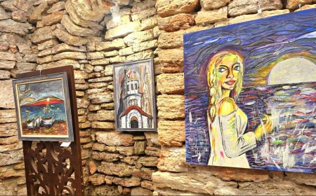 Изложбата „Тишината говори“ на Олга Иванова – Оля бе открита в Двореца – Балчик