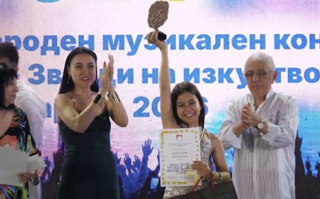 Ванеса Кънчева с Гран При от Международен конкурс “ART STARS” във Варна