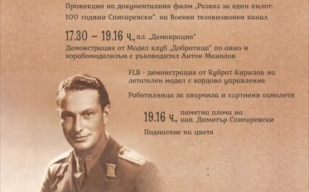 На 19 юли Добрич ще отбележи 110 години от рождението на Димитър Списаревски