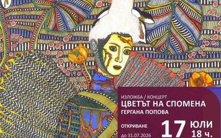 Изложба – концерт на Гергана Попова в Шабла