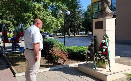 Община Шабла отбеляза 189 години от рождението на Васил Левски