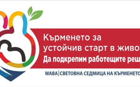 От 1 до 7 август отбелязваме Световната седмица на кърменето