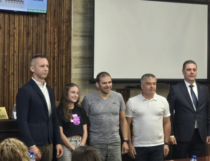 Лекоатлетката Мирела Минчева е спортист на месец юни на Добрич