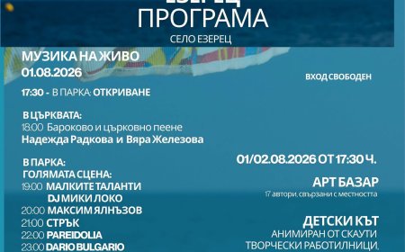 Третото издание на фестивала „Сцената Езерец“ този уикенд