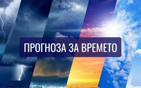 Прогноза за времето за 8 август