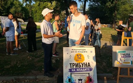 Младежи в Добрич отбелязаха Международния ден на младежта с инициативи и работилници