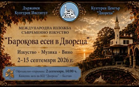 Барокова есен в началото на септември в Двореца