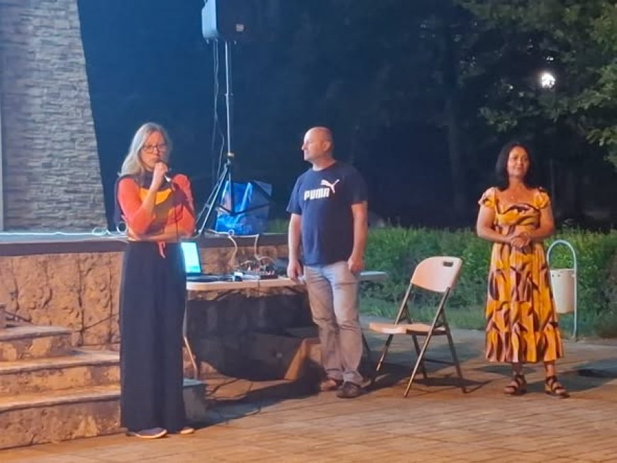 Един от сценаристите на  „Петя на моята Петя“ на прожекцията в Шабла