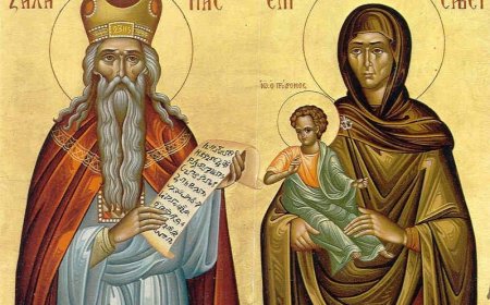 Православната църква почита светите Захария и Елисавета
