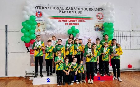 26 медала за карате клуб Добруджа от международен турнир