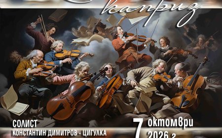 Концерт "Класически каприз" на Български камерен оркестър-Добрич