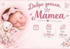 Трето бебе се роди в Добрич с подкрепа на общинската програма