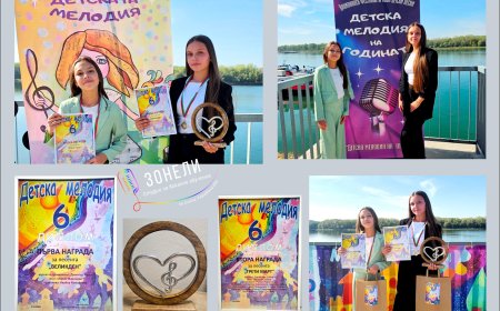 Ивайла Михайлова и Симона Тодорова с престижни награди от  „Детска мелодия на годината“
