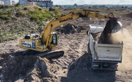 В Балчик започна разчистването на терена за новия екологичен парк „Хоризонт“