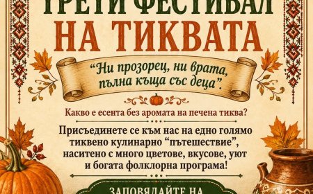Трети фестивал на тиквата организират в село Дуранкулак