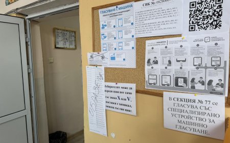 14,46 на сто е избирателната активност в областта към 16.00 часа