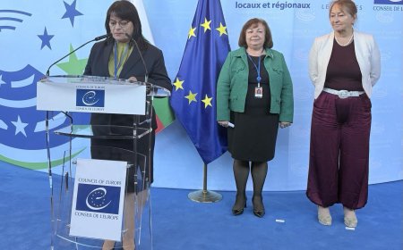 Бялата магия на калоферската дантела в Съвета на Европа