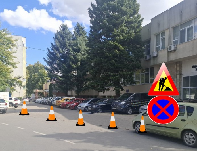 Временно затварят паркинг по ул. „Св. Св. Кирил и Методий“ в Добрич